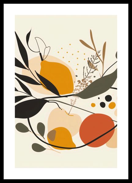 Plakat 61x91,5cm Botaniczny Wir zdjęcie 3