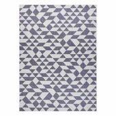 RUG/LU/VINEA/GEOMETRIC3/BLUE+CREAM/80x150