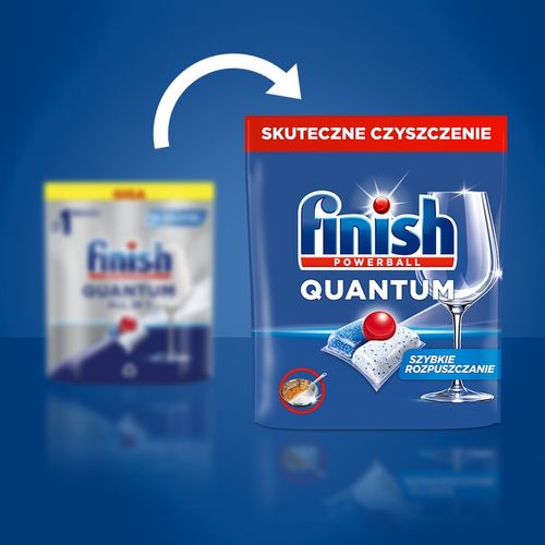 Finish Quantum All in 1 Kapsułki do Zmywarki Zapach Fresh Świeży 100 sztuk na Arena.pl