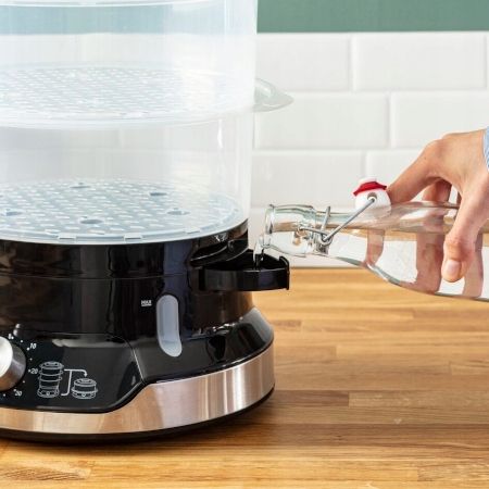 Parowar do gotowania na parze TEFAL VC2048 miska do ryżu ultrakompaktowy zdjęcie 9