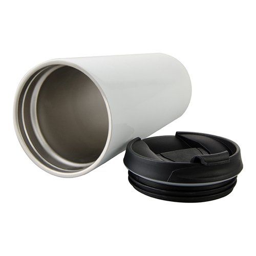 Tumbler termiczny 450 ml do sublimacji - biały zdjęcie 3