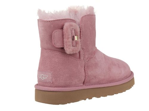 Buty UGG Mini Bailey Fluff Buckle 1104182-PDW - 40 na Arena.pl