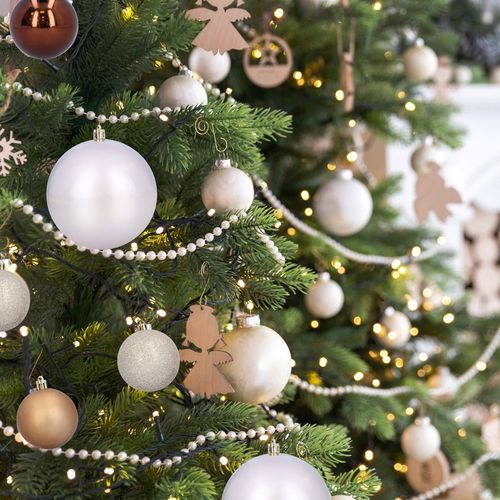 Bombki choinkowe plastikowe na choinkę brązowe różne rozmiary 26 sztuk na Arena.pl