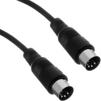 Kabel przewód audio sygnałowy MIDI DIN 5 pin 30 cm the sssnake SK366-03-BLK