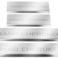 Listwa progowa JEEP GRAND CHEROKEE MK4 WK2 Stal nierdzewna 304 połysk 4szt