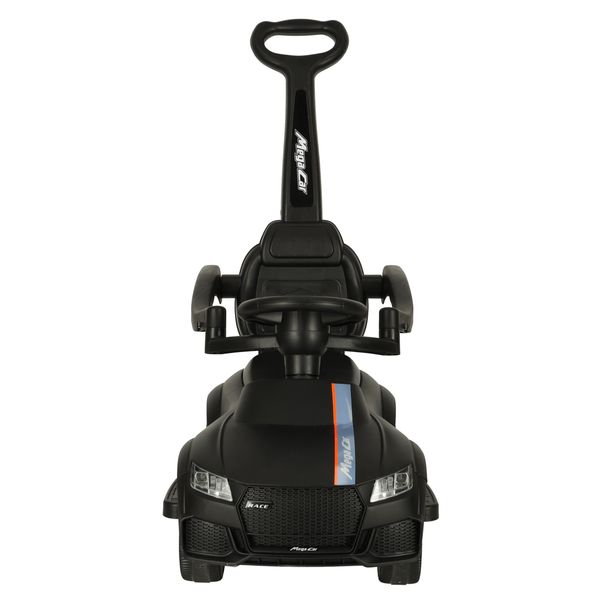 Jeździk pchacz samochód z dźwiękiem i światłami czarny zdjęcie 3