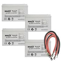 MAGAZYN ENERGII DO OFF-GRID 4x AKUMULATOR 150AH 48V 7KW