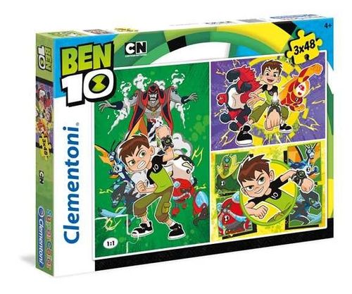 Clementoni 3x48 elementów Super Kolor Ben 10 na Arena.pl