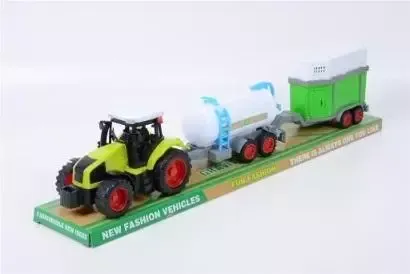 Traktor z maszynami rolniczymi zdjęcie 1