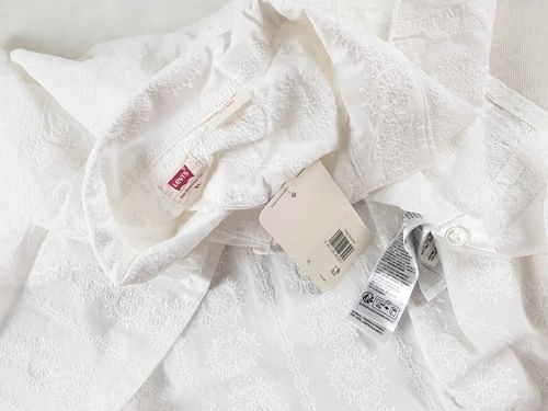 Męska koszula Levi's -Sunset Camp Shirt Relaxed 726250074 biała Levis - XL na Arena.pl