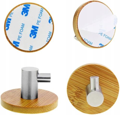 Haczyki Do Łazienki Łazienkowe X 4 Samoprzylepne na Arena.pl