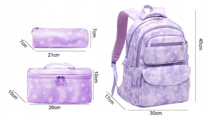 PLECAK SZKOLNY TOREBKA PIÓRNIK ZESTAW MŁODZIEŻOWY POJEMNY kl. 1-3 zdjęcie 5