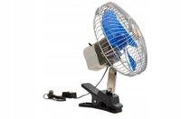 WIATRAK WENTYLATOR SAMOCHODOWY 24V Z KLIPSEM i WYŁĄCZNIKIEM 6 CALI