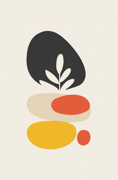 Plakat 53x81cm Botaniczna Spójność zdjęcie 1