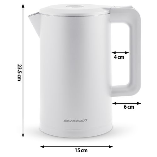 Czajnik elektryczny 1,7l Berdsen BD-710 biały na Arena.pl