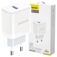 ładowarka dudao a20eu sieciowa usb-a 18w - biała