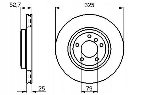 0986478012/BOS TARCZA HAM. BMW P. E46 10/99- na Arena.pl
