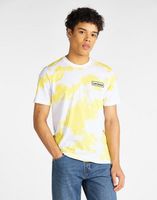 LEE TIE DYE TEE MĘSKI T-SHIRT REGULAR FIT SUNBURST L61GFENN M