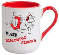 KUBEK Z NADRUKIEM ŚMIESZNY PREZENT DZIEŃ DZIADKA URODZINY IMIENINY DZIADEK