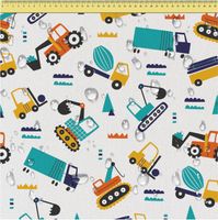 DreamRoots Wodoodporne Płótno Motyw Ciężarówek 160 cm x 200 cm