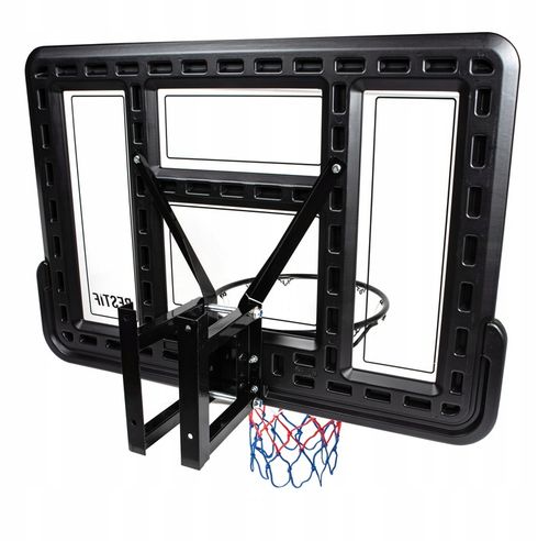 DUŻA TABLICA DO KOSZYKÓWKI KOSZA TARCZA + OBRĘCZ ZESTAW BESTIF na Arena.pl