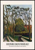 Plakat 70x100cm Design Bièvre near Bicêtre, Rousseau Vintage do Salonu