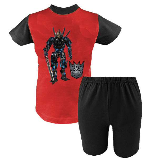 Krótka Piżama dziecięca Transformers zdjęcie 1