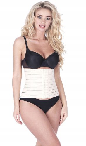 Orirose PAS gorset mocno WYSZCZUPLAJĄCY brzuch talię poporodowy Z REGULACJĄ na Arena.pl