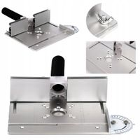 Aluminiowa płyta do frezarki z uchwytem kraft&dele KD11880