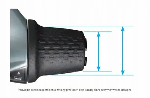 MANETKI SHIMANO SL-RS35 3x7 INDEX KOMPLET + LINKI na Arena.pl