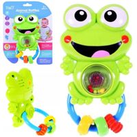 LT407 GRZECHOTKA INTERAKTYWNA ŻABKA GRYZAK DLA DZIECI