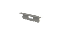 biała zaślepka z otworem GLG1 endcap white with hole