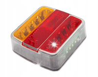 LAMPA ŚWIATŁO KLOSZ LED DO PRZYCZEPKI PRZYCZEPY LAWETY CIĄGNIKA