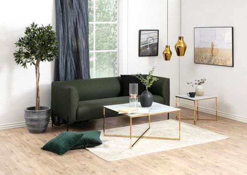 Stolik Alisma S Biały /złoty na Arena.pl