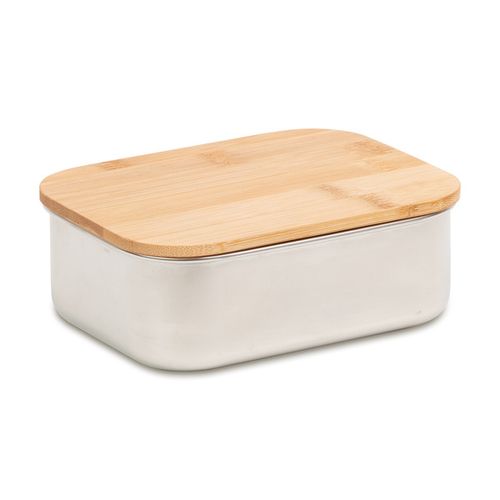 Pojemnik stalowy na lunch 800ml, srebrny na Arena.pl