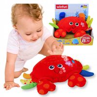 Interaktywny Uciekający Krab Do Raczkowania Gra Wibruje Rozwój Koordynacji