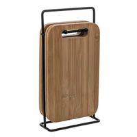 Zestaw 4 deski do krojenia bambusowe i m