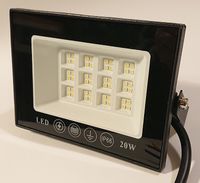 Halogen panel Led 20w ultra cienki slim IP66 zimny biały