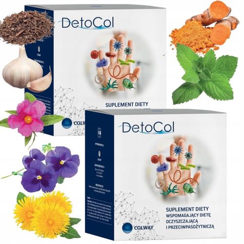 2x DetoCol kapsułki 90 szt. - Suplement diety Colway na Arena.pl