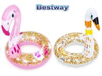 koło do pływania flaming / łabędź 36306 bestway
