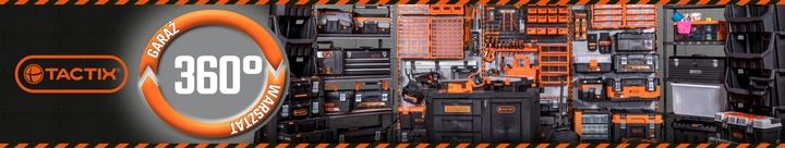 Skrzynka narzędziowa modułowa 4w1 mobilna - TACTIX zdjęcie 7