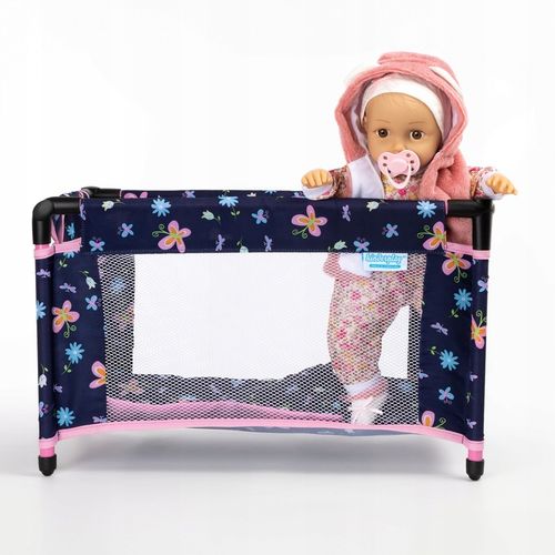 KINDERPLAY ŁÓŻECZKO DLA LALEK TURYSTYCZNE KOJEC AKCESORIA TORBA POŚCIEL na Arena.pl