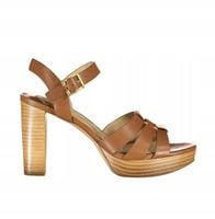 DAMSKIE SANDAŁY RALPH LAUREN BRĄZOWE r43