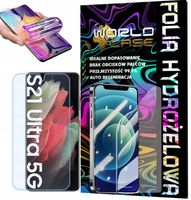 FOLIA HYDROŻELOWA OCHRONNA DO SAMSUNG S21 ULTRA NA EKRAN MOCNA