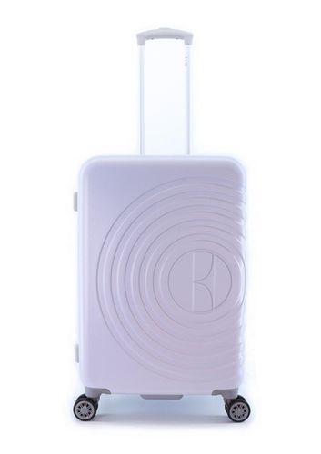 Walizka średnia ELLE Debossed lilowa na Arena.pl