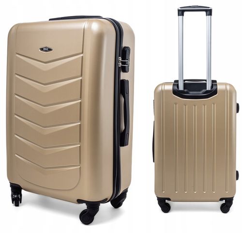 MAŁA L WALIZKA NA KÓŁKACH PODRÓŻNA TORBA ABS na Arena.pl