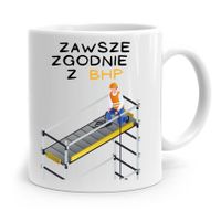 Kubek Dla Budowlańca Majstra Fachowca Kierownika Z Nadrukiem Ze Zdjęciem