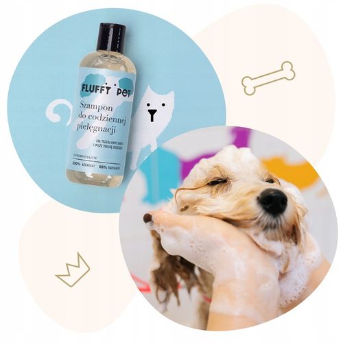 SZAMPON dla psów do codziennej pielęgnacji FluffyPet 300ml HIPOALERGICZNY na Arena.pl
