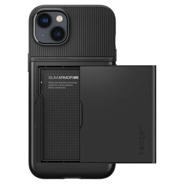 Etui Spigen Slim Armor CS do Apple iPhone 14 Plus Black zdjęcie 4