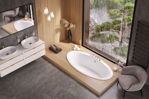 Lumina wanna owalna 190x95 cm, biały połysk na Arena.pl